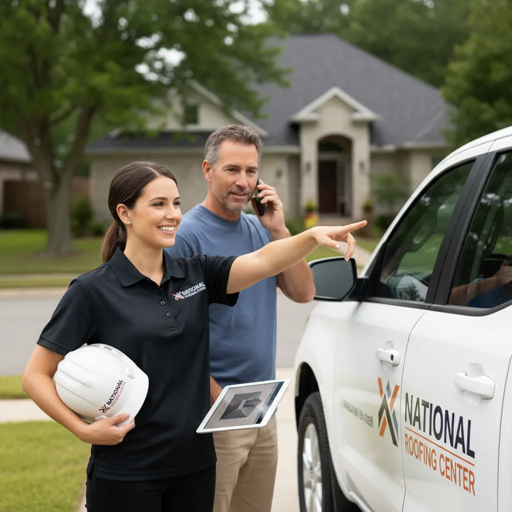 National Roofing Center customer support in Maiden